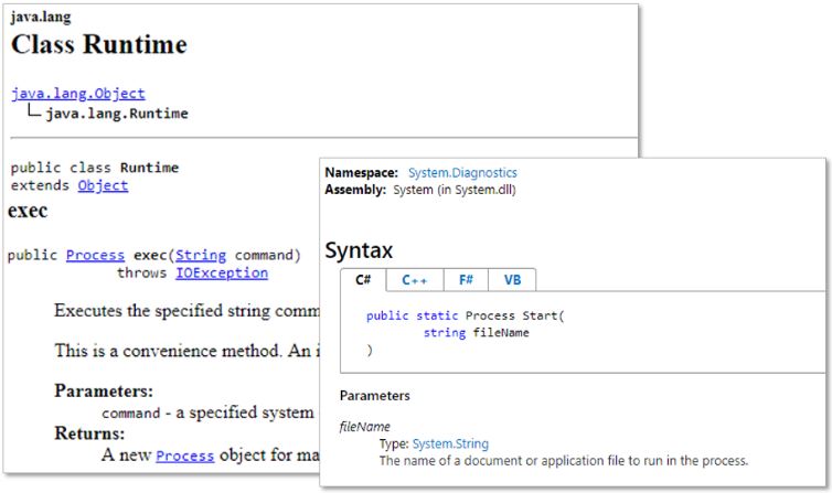 Searching for Command Injection